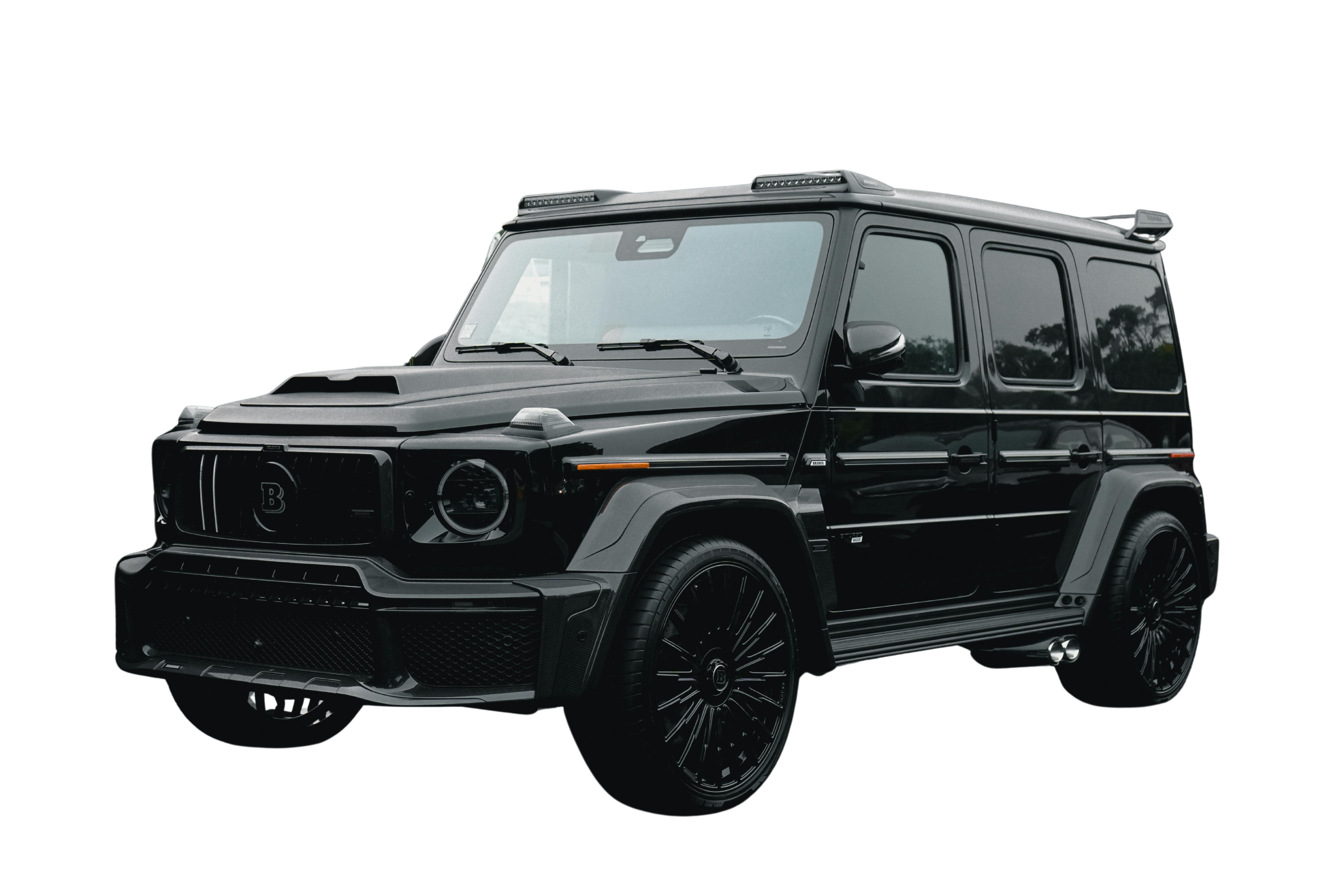 Luxury vehicle cutout result