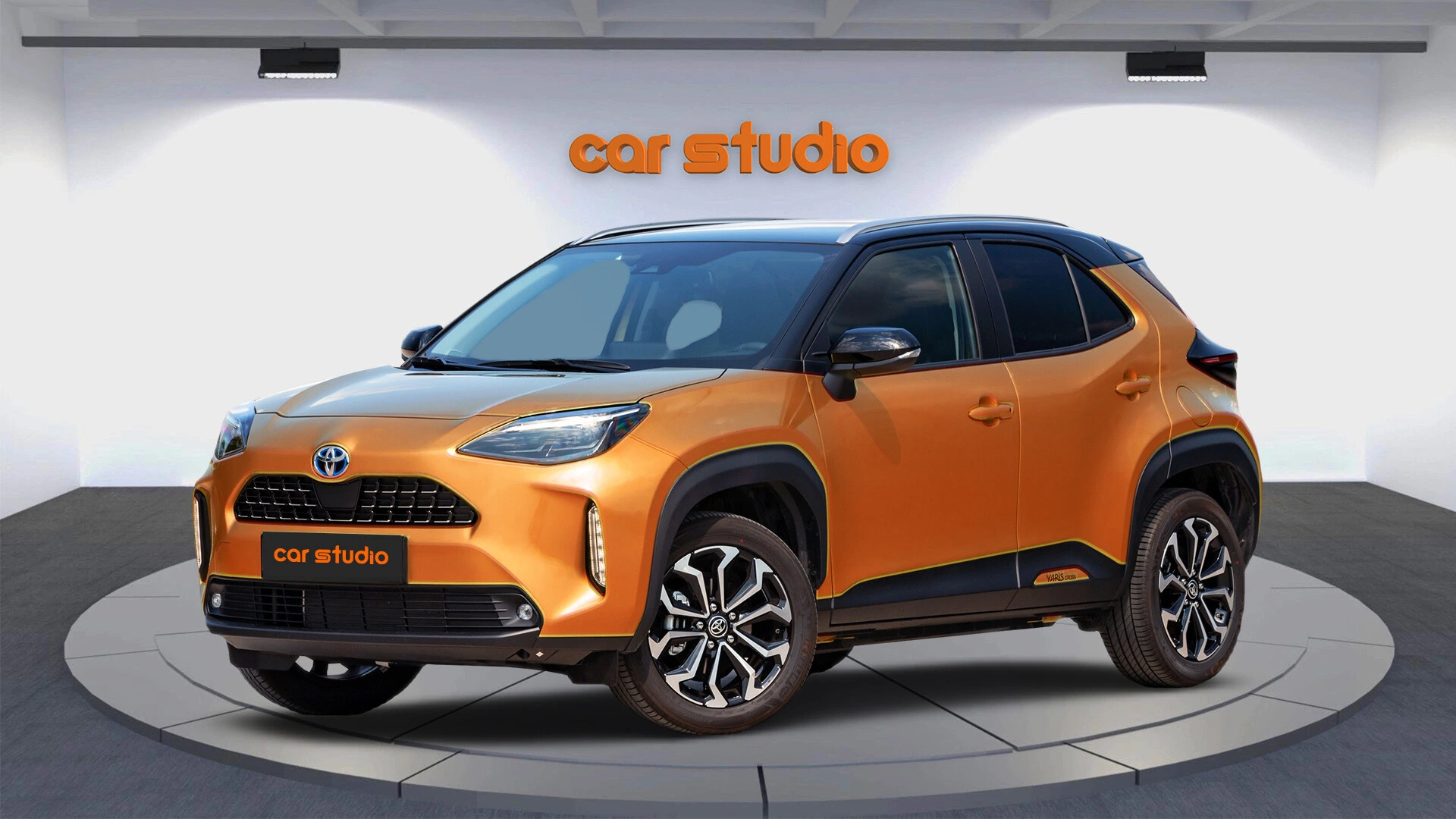 AI showroom background result